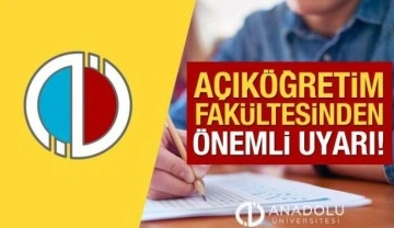 AÖF'ten öğrencilere flaş uyarı! Yapmayanlar bahar dönemi sınavlarına giremeyecek!