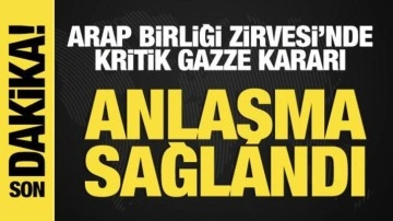 Arap Birliği'nden son dakika Gazze kararı! Anlaşma sağlandı