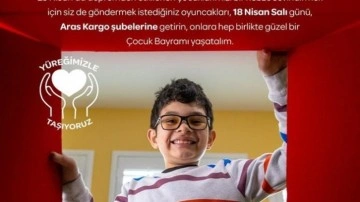 Aras Kargo'dan 23 Nisan için anlamlı hareket