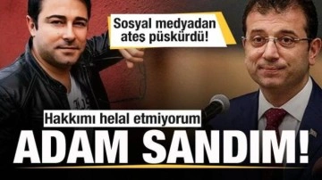 Atilla Taş Ekrem İmamoğlu'na ateş püskürdü: Adam sandım! Hakkımı helal etmiyorum