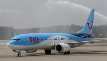 Avrupa'nın önde gelen turizm şirketi TUI, bir uçağına 