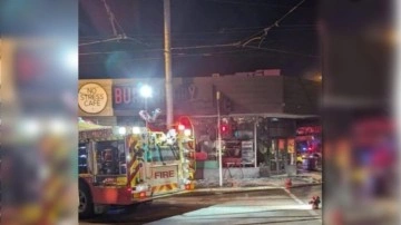 Avustralya'da Filistin'li olan esnafın dükkanı yakıldı dükkanı