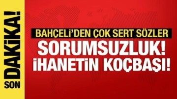 Bahçeli'den BM Barış Gücü ve ABD'ye sert tepki: Sorumsuzluk, ihanetin koçbaşı!