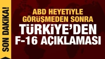 Bakan Akar'dan ABD heyetiyle görüşme sonrasında F-16 açıklaması