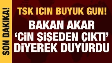 Bakan Akar'dan TGC Anadolu açıklaması: Cin şişeden çıktı!