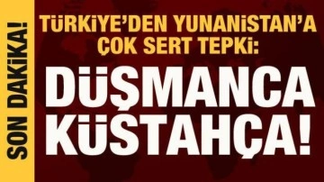 Bakan Akar'dan Yunanistan'a tepki: Düşmanca, küstahça!