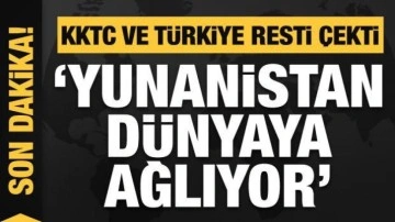 Bakan Çavuşoğlu: 'Türkiye bize saldıracak" diye ağlıyor