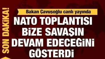 Bakan Çavuşoğlu'ndan canlı yayında flaş açıklamalar