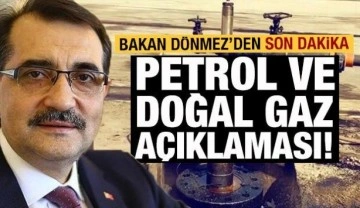 Bakan Dönmez: Doğal gaz pazarı için en ekonomik yol Türkiye'dir
