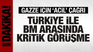 Bakan Fidan'dan BM ile kritik görüşme