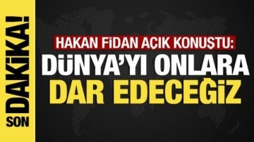 Bakan Fidan'dan kararlılık mesajı: Dünya'yı FETÖ'ye dar etmeye devam edeceğiz