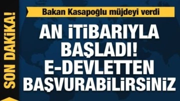 Bakan Kasapoğlu duyurdu: Kredi ve burslarda süre uzatıldı