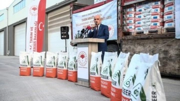 Bakan Kirişci: Tohum desteğinde bulunuyoruz