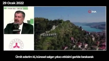 Bakan Koca: "Covid-19 salgınını fark edip ilk harekete geçen ülkelerdendik"