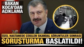 Bakan Koca tepki gösterdi! Müfettişler Tokat'taki hastaneye geldi