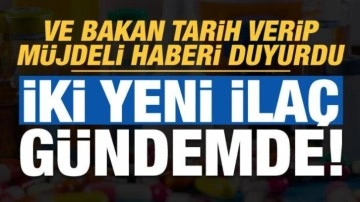 Bakan Koca'dan SMA'lı hastalar için müjdeli haber! Tarih verip açıkladı, iki ilaç gündemde