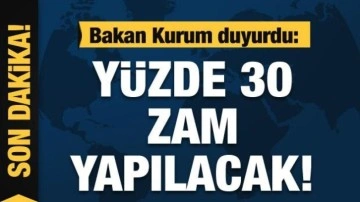 Bakan Kurum duyurdu: Kira desteği yüzde 30 artacak