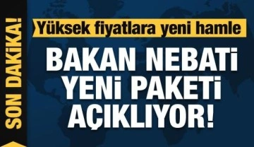 Bakan Nebati yeni paketi açıklıyor