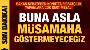 Bakan Nebati'den konut fiyatlarında fırsatçılık yapanlara sert mesaj!