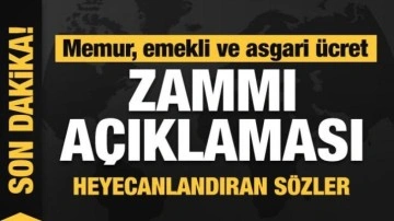 Bakan Nebati'den memur, emekli ve asgari ücret zammı açıklaması