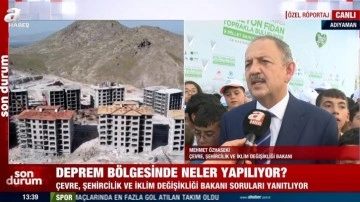 Bakan Özhaseki açıkladı... Deprem bölgesinde hak sahiplerine bazı yenilikler geliyor