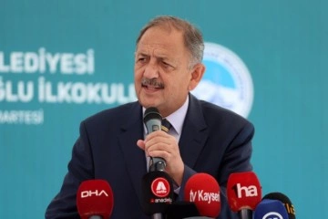 Bakan Özhaseki: Eğitim alanında yatırım yapmaya devam edeceğiz