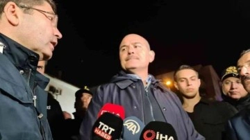 Bakan Soylu selin vurduğu Bartın'da