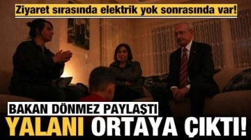 Bakanı Dönmez paylaştı: Kılıçdaroğlu'nun yalanı ortaya çıktı!