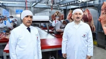 Bakanlar, Et ve Süt Kurumu Trabzon Et Kombinası'nın açılışını yaptı