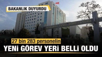 Bakanlık duyurdu! 27 bin 283 personelin yeni görev yeri belli oldu