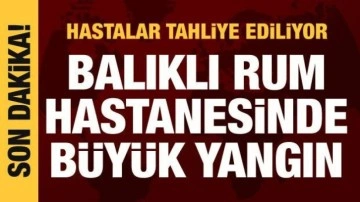 Balıklı Rum Hastanesi'nde korkutan yangın!