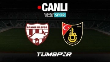 Bandırmaspor İstanbulspor şifresiz izle | TFF 1. Lig Play-Off finali TRT Spor internet yayını