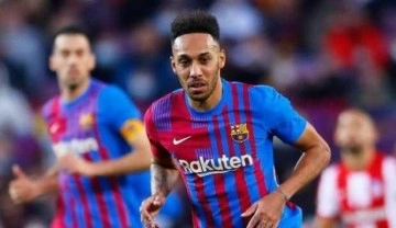 Barcelona'yı Aubameyang zafere taşıdı!