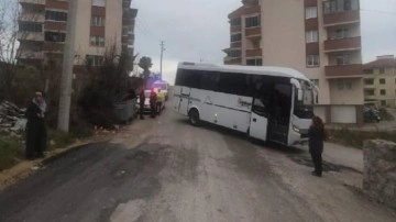 Bartın'da işçi servisinin çarptığı kadın kurtarılamadı