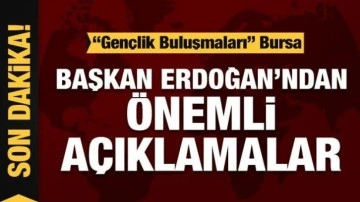 Başkan Erdoğan, Bursa'da gençlerle buluştu