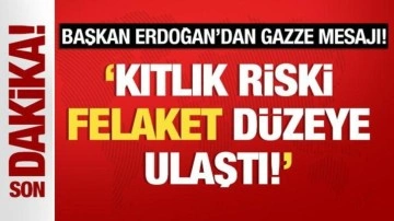 Başkan Erdoğan'dan G20'de Gazze çağrısı!