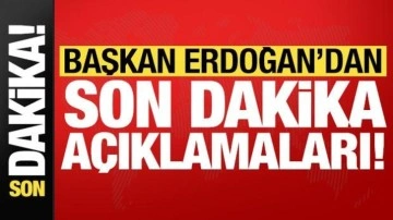 Başkan Erdoğan'dan TBMM'de son dakika açıklamaları!