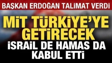 Başkan Erdoğan talimatı verdi: Serbest bırakılan 15 Filistinli Türkiye'ye getirilecek