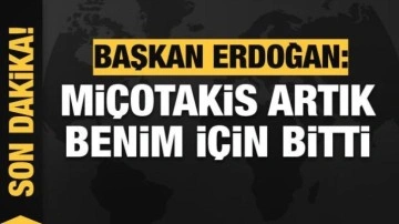 Başkan Erdoğan'dan F-16 resti! Miçotakis artık benim için bitti