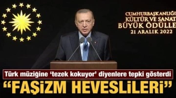 Başkan Erdoğan'dan Kültür ve Sanat Büyük Ödülleri töreninde önemli açıklamalar