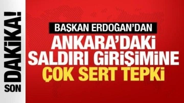 Başkan Erdoğan'dan terör saldırısı girişimi hakkında ilk açıklama: Son çırpınışları