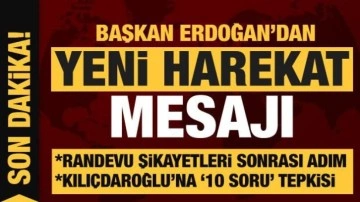 Başkan Erdoğan'dan yeni harekat için hazırlık mesjaı