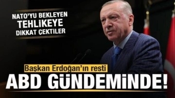 Başkan Erdoğan'ın NATO resti ABD gündeminde! Dikkat çeken ifadeler