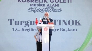 Başkent’in yeni nefesi Issık Göleti Mesire Alanı hizmete açıldı