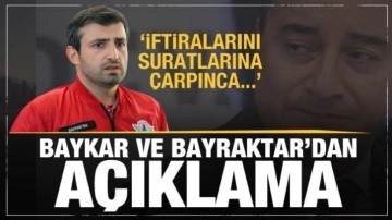 Baykar ve Selçuk Bayraktar'dan açıklama: İftiralarını suratlarına çarpınca...