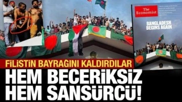 Bayrağa bile tahammülleri yok: The Economist'ten Filistin sansürü