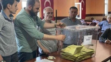 Belediye başkanlığı seçimi heyecanı! Sandıklar açıldı