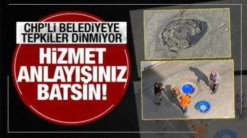 Belediyeye tepki: Hizmet anlayışınız batsın! Poşet gitti plastik kapak geldi