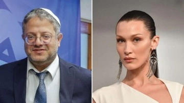 Bella Hadid'den İsrailli Bakan'a tepki! Ben-Gvir'den cevap