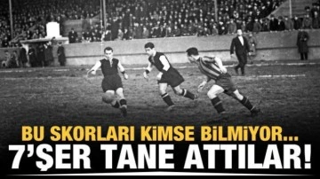 Beşiktaş - Fenerbahçe tarihine damga vuran iki skor!